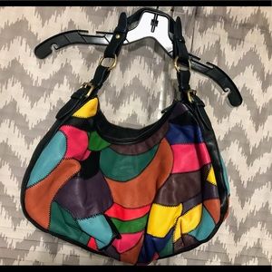 Multicolored purse